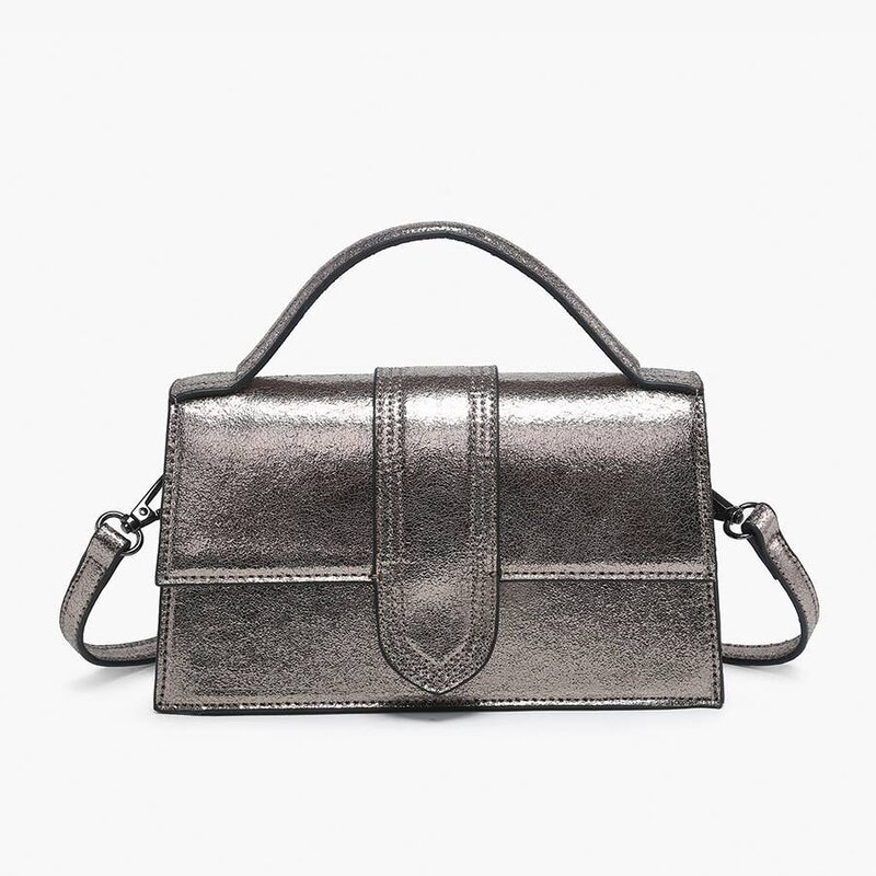 Jen & Co. Capri Metallic Satchel