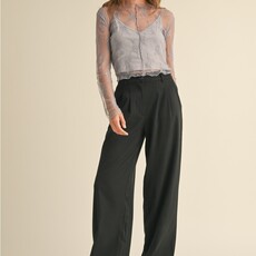 Miou Muse Long Sleeve Lace Top