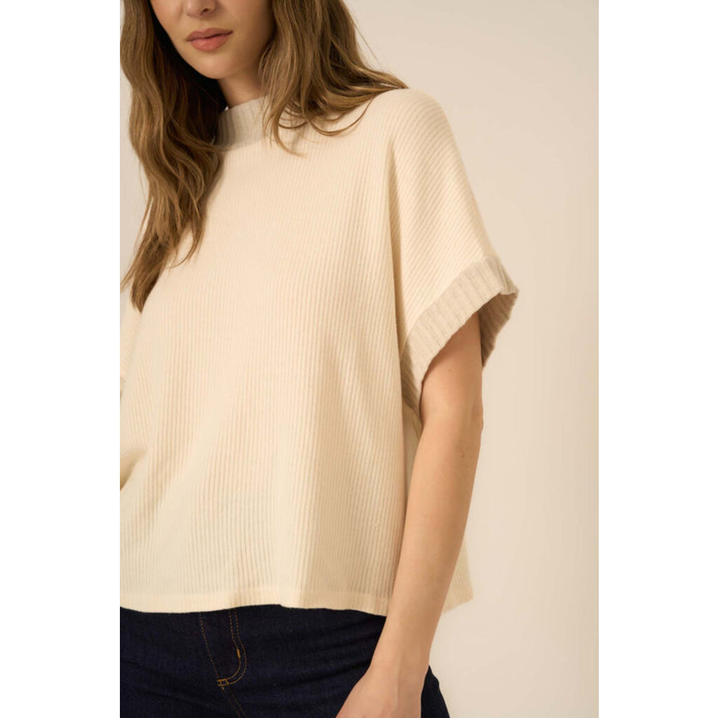 Project Social T Everly Mixed Rib Tee