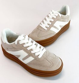 StyleLA Color Block Platform Sneakers