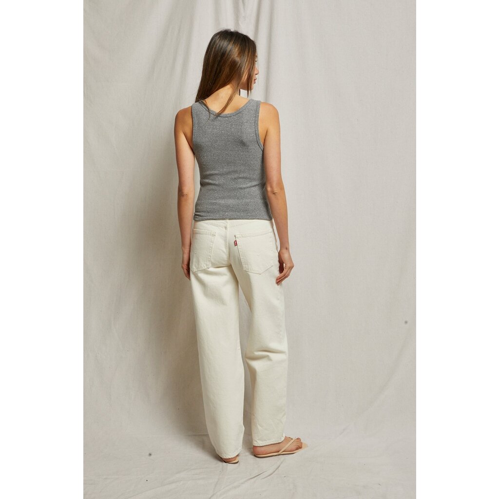 Perfect White Tee Maria V Neck Blondie Tank