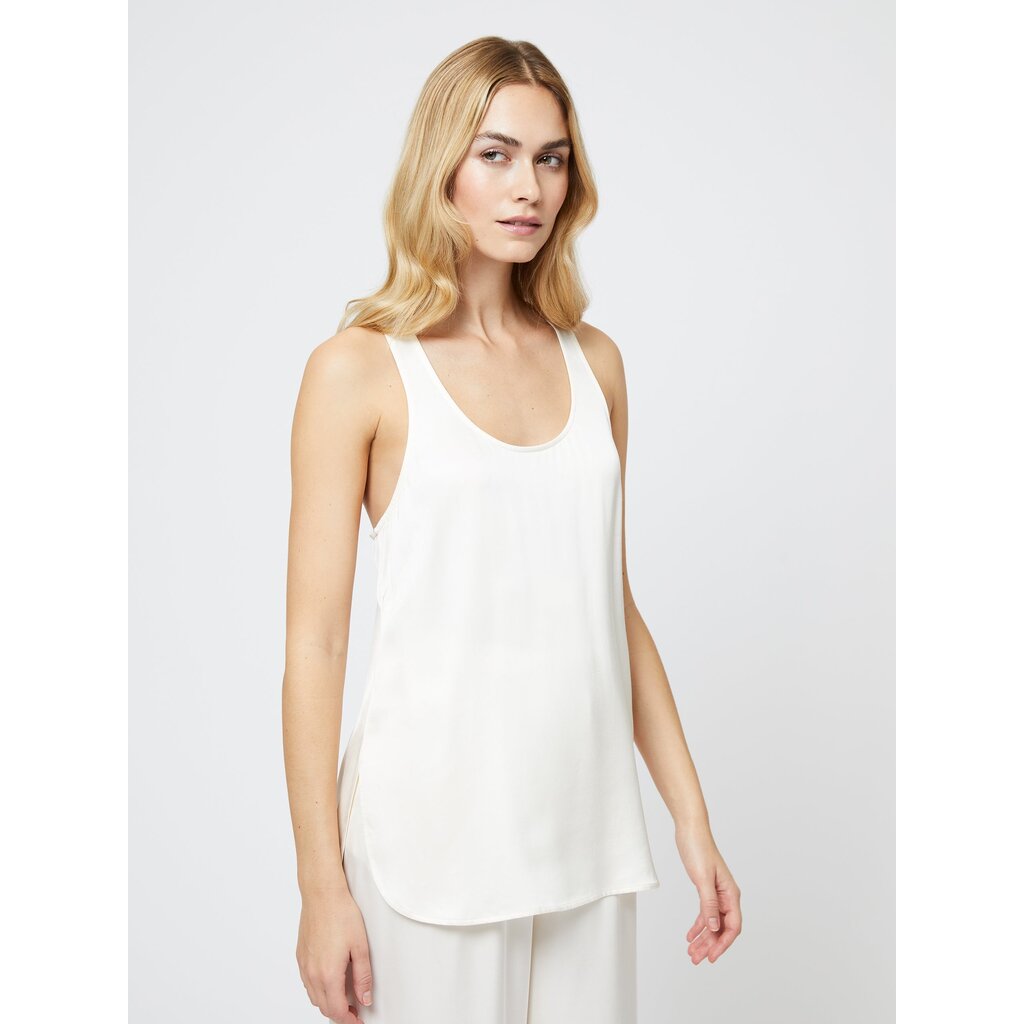 French Connection Ennis Satin Tank Top