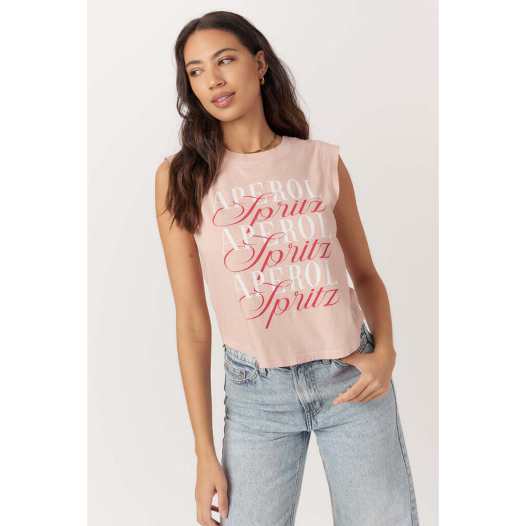 Project Social T Aperol Spritz Muscle Tank