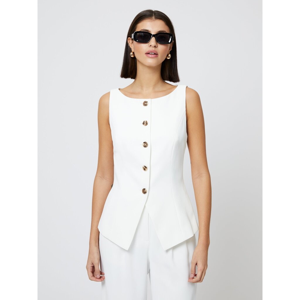 French Connection Harrie Suiting Waistcoat Top