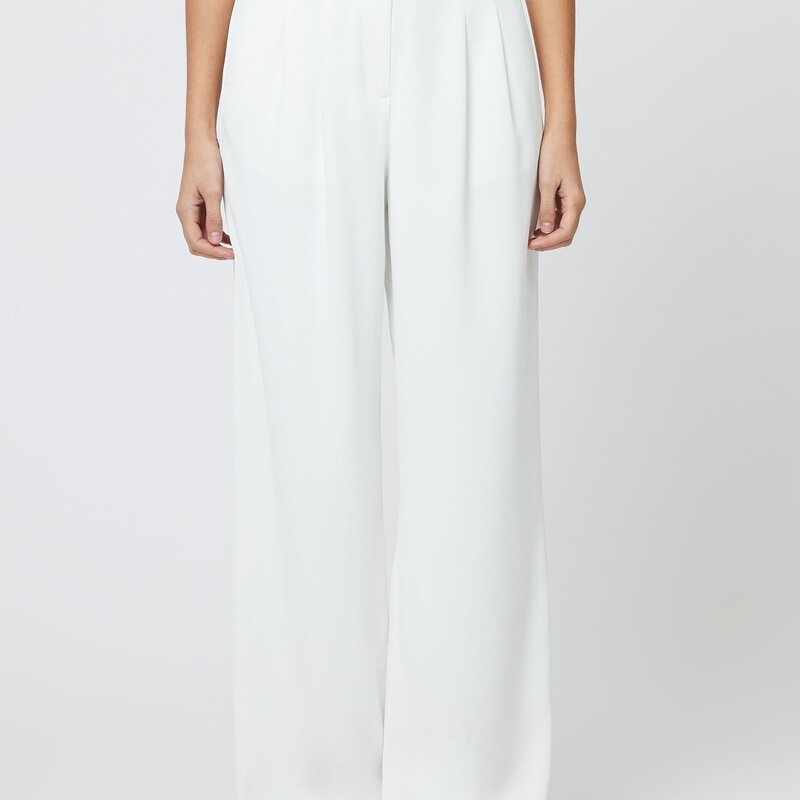 French Connection Harrie Suiting Trouser- Summer White