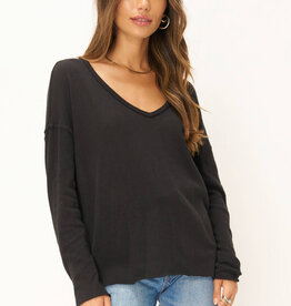 Project Social T Get Up And Go Longsleeve- True Black