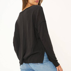 Project Social T Get Up And Go Longsleeve- True Black