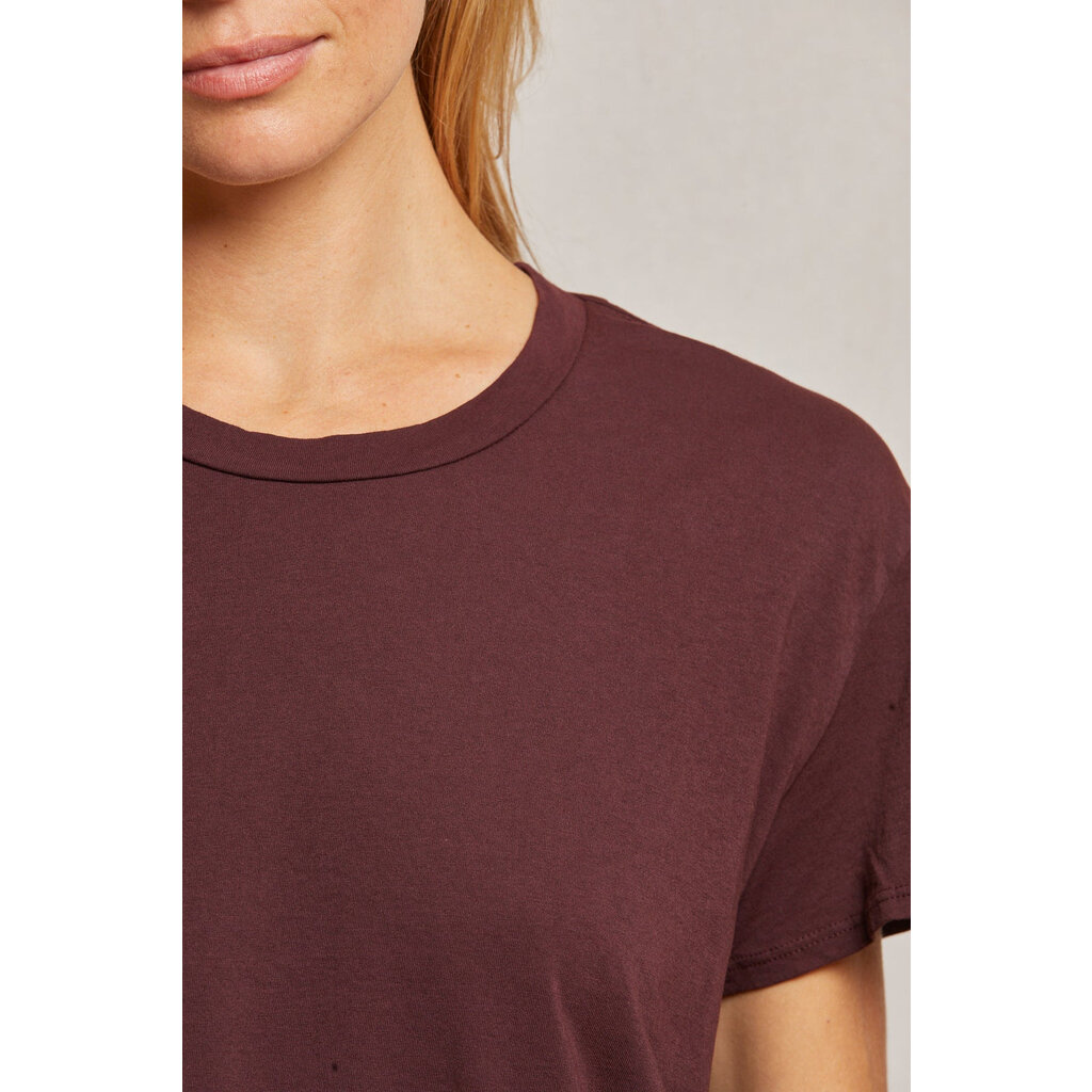 Perfect White Tee Harley Cotton Short Sleeve Boxy Crew tee