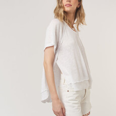 Project Social T Lina Textured Scoop Neck Tee