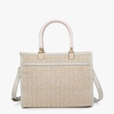 Jen & Co. Kaya Rattan Satchel