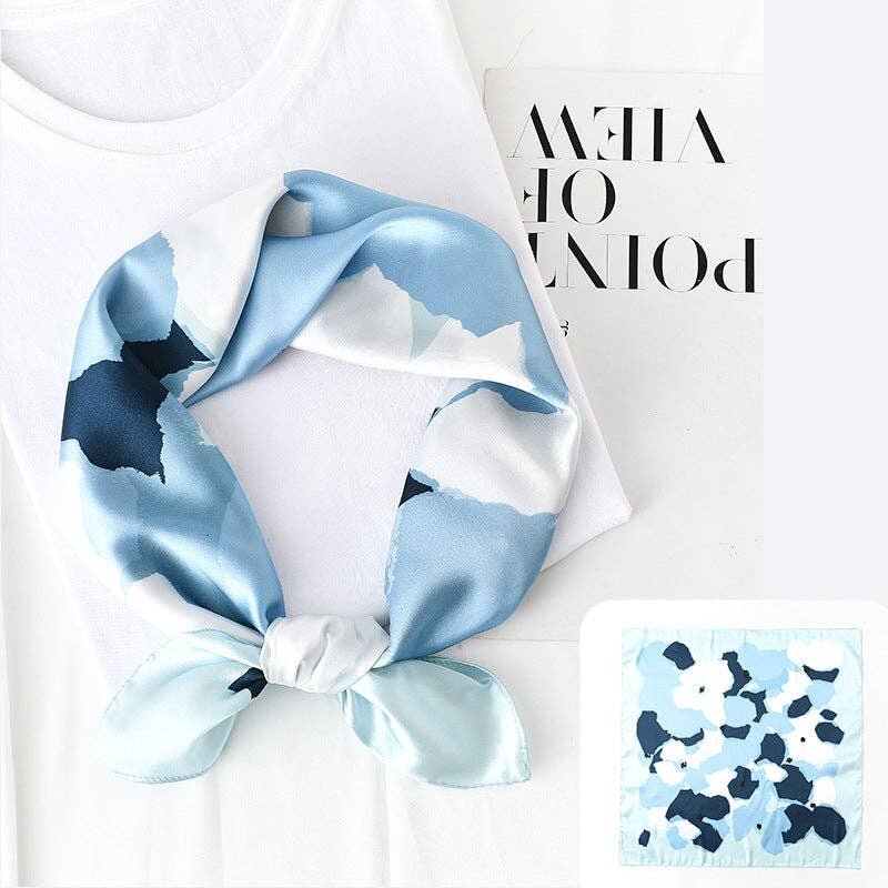 StyleLA Colorful Dots Square Scarf