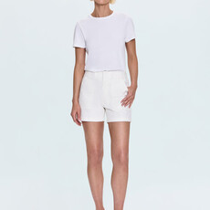 Pistola Marissa High Rise Utility Short - White