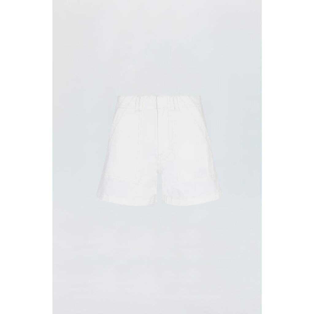 Pistola Marissa High Rise Utility Short - White