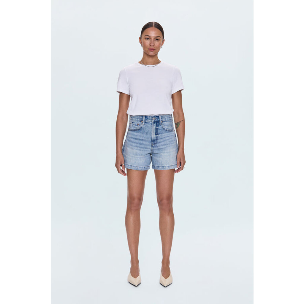 Pistola Saige High Rise Short - French Riviera