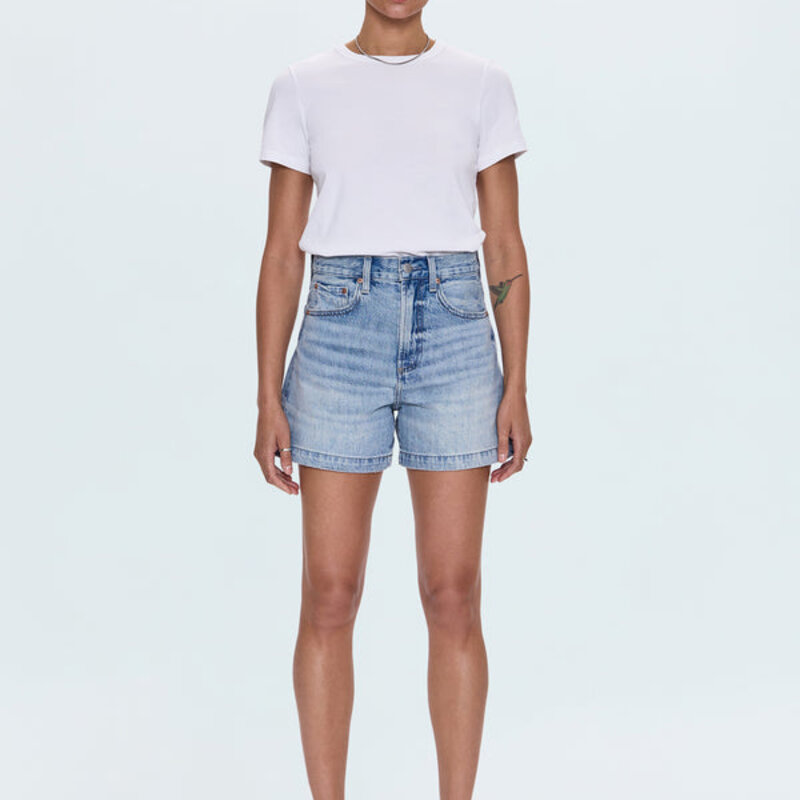 Pistola Saige High Rise Short - French Riviera