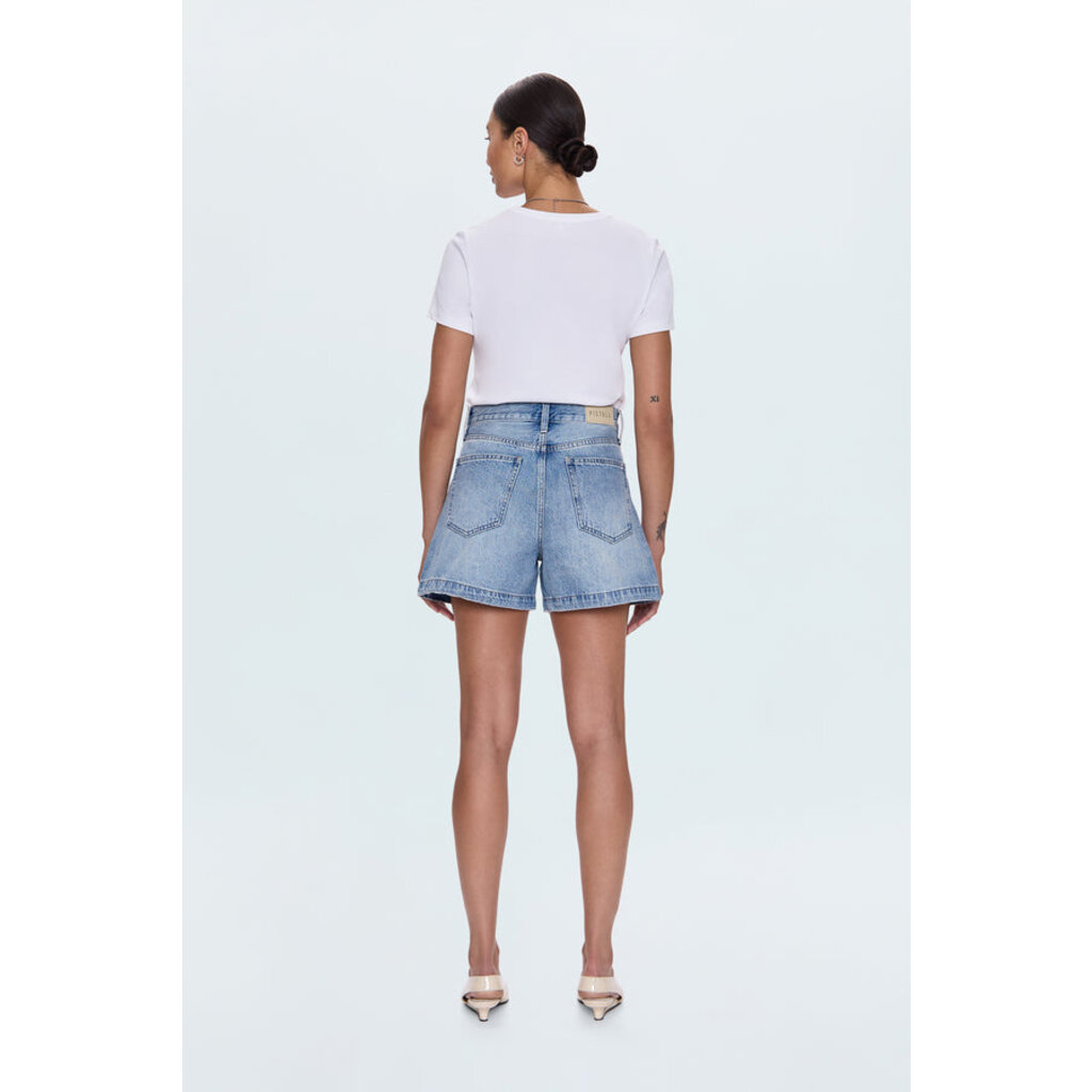 Pistola Saige High Rise Short - French Riviera