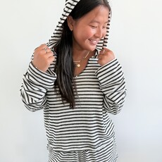 Project Social T Hometown Textured Stripe Hoodie