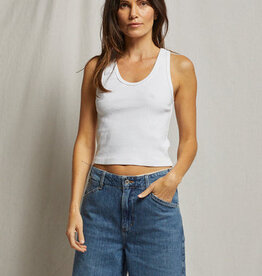 Perfect White Tee Blondie Tank - WHITE