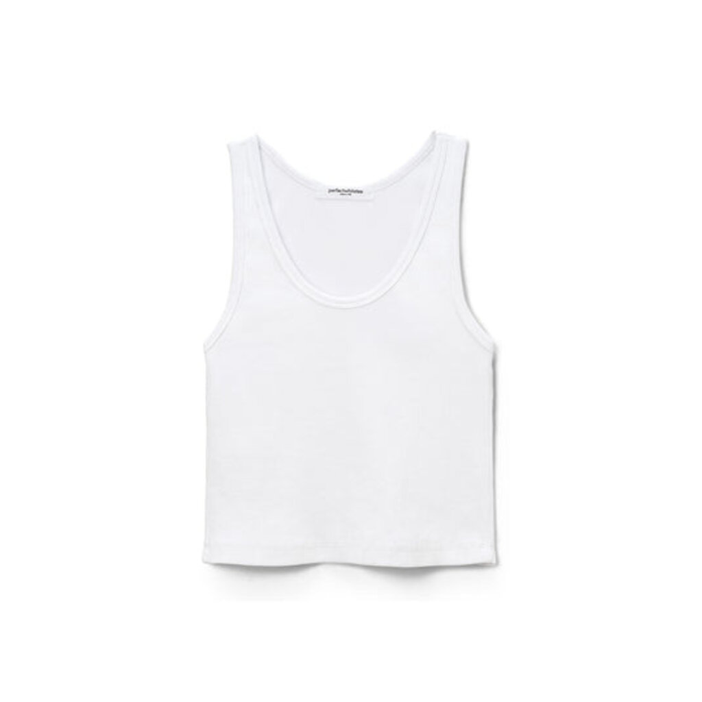 Perfect White Tee Blondie Tank - WHITE