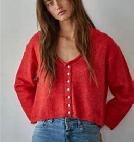 By Together Knit  V-Neck Long Sleeve Cardigan Top