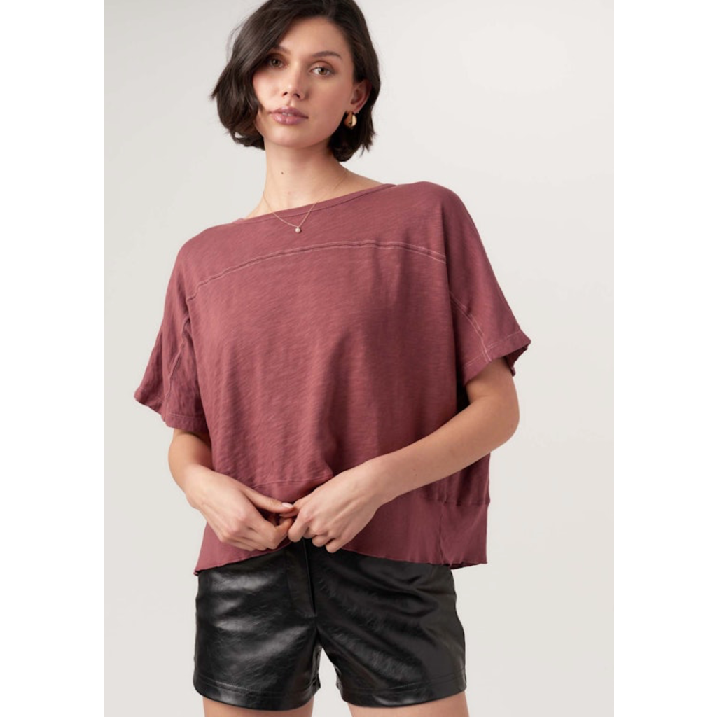 Project Social T Jae Seamed Elbow Sleeve Tee