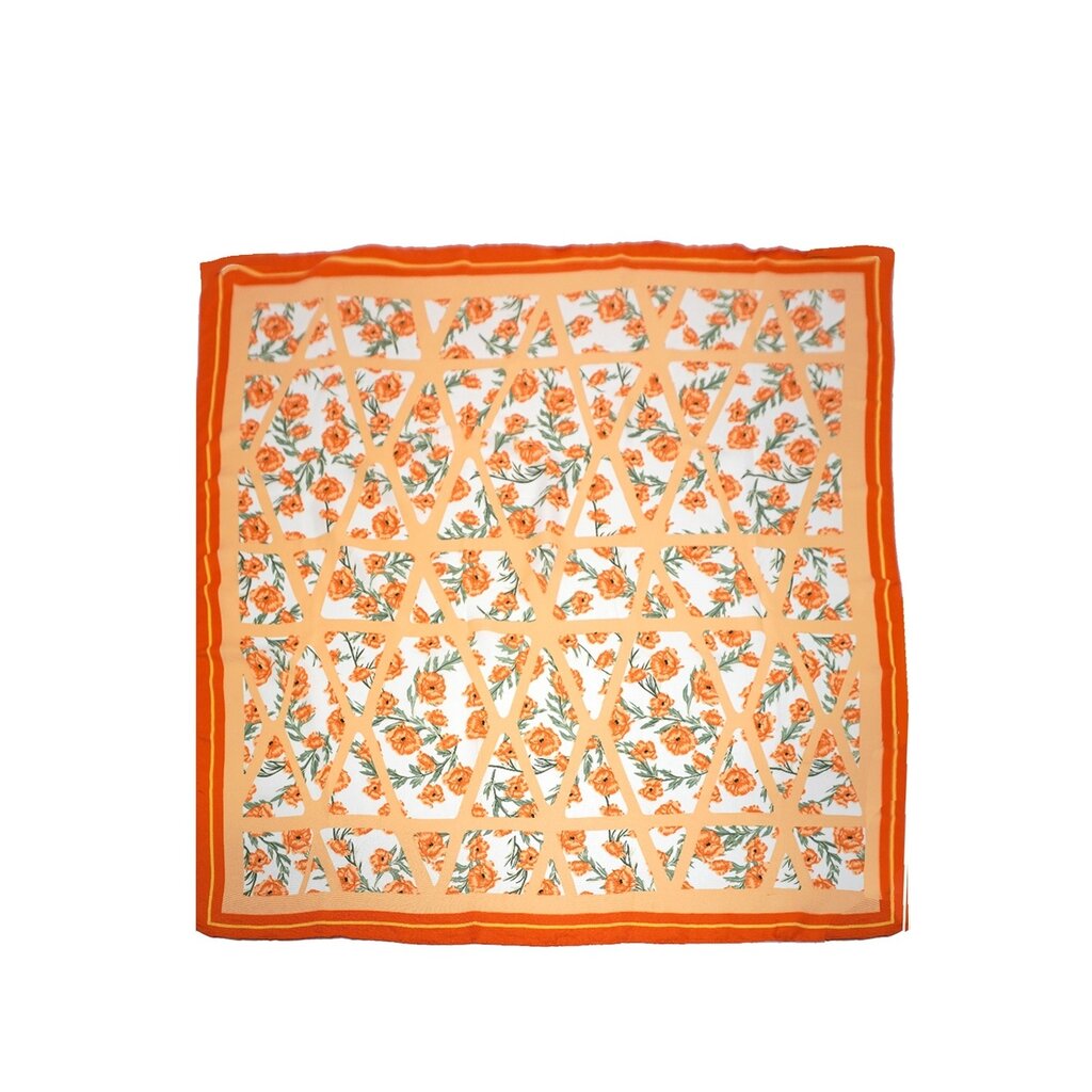 JOSSLYN Floral Print Bandana Scarf