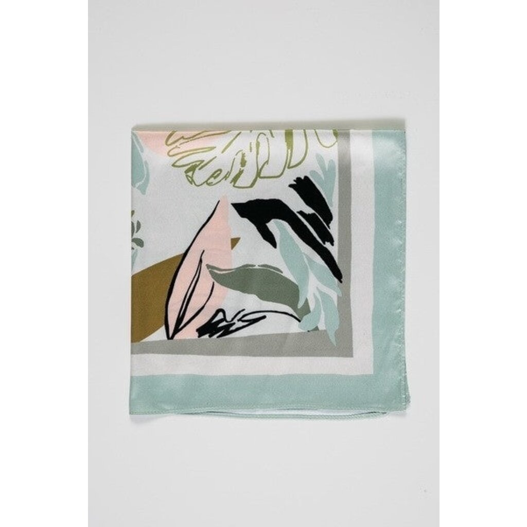 JOSSLYN Silky Feel Bandana Scarf