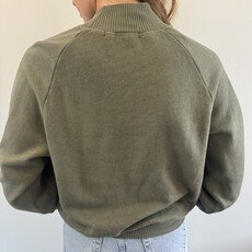 Project Social T Time to Chill Mock Neck Sweatshirt