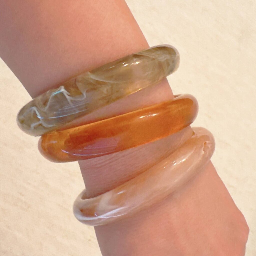 Ellison+Young Bold Resin Bangle Set