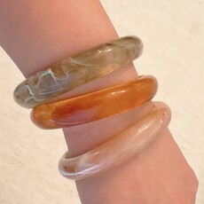 Ellison+Young Bold Resin Bangle Set