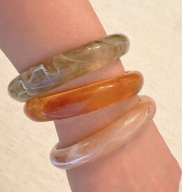 Ellison+Young Bold Resin Bangle Set