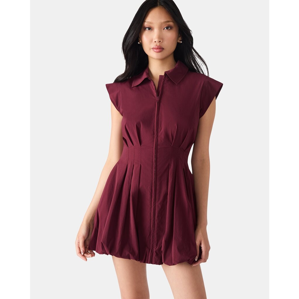 Steve Madden Dyanne Dress-Wine