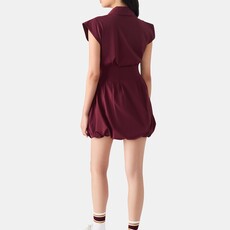 Steve Madden Dyanne Dress-Wine