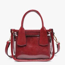 Jen & Co. Stacey Clear Satchel