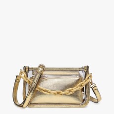 Jen & Co. Jessica Clear Crossbody with Chain