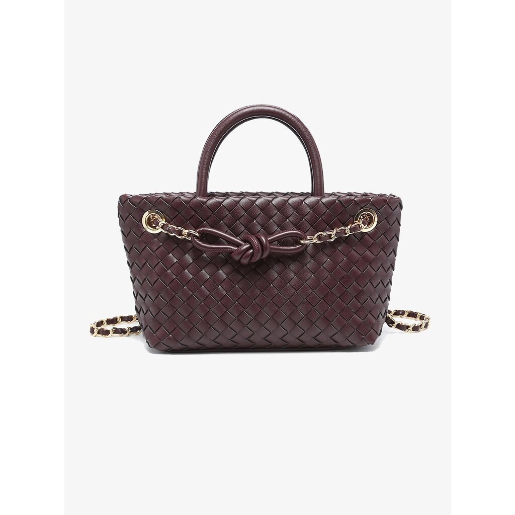 Jen & Co. Fallon Woven Satchel Bag