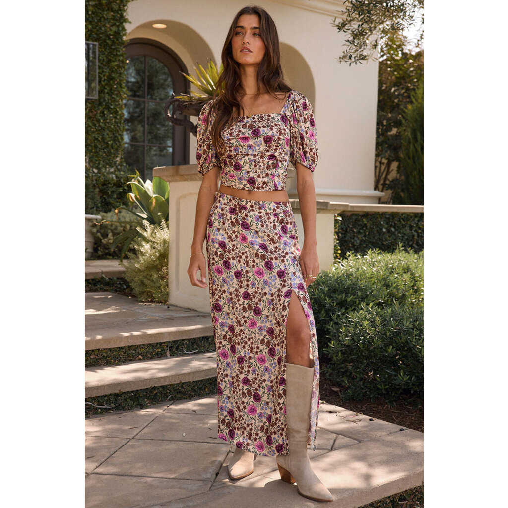 Saltwater Luxe Narissa Midi Skirt