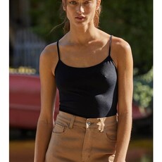 By Together Basic Full Length Cami-Black