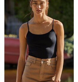 By Together Basic Full Length Cami-Black