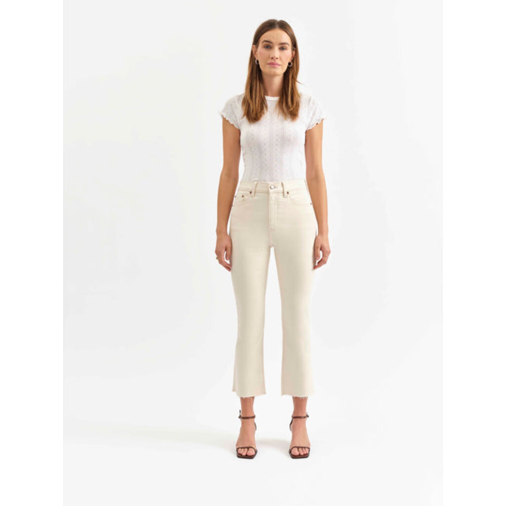 DAZE Shy Girl High Rise Crop Flare