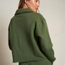 Perfect White Tee Vinny Fleece 3/4 Sweatshirt