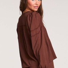 Saltwater Luxe Lyrra Top-Chocolate Saltwater Luxe Lyrra Top-Chocolate
