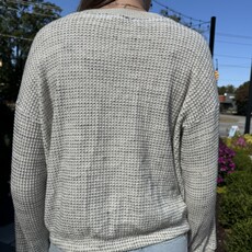 Project Social T Justina Brushed Thermal V-Neck Pullover