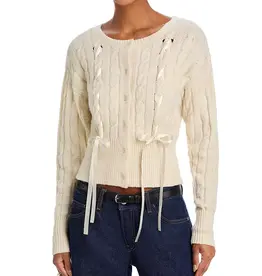 Steve Madden Saidee Cardigan-Cream