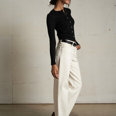 Perfect White Tee Maureen - Luxe Rib Fitted Cardigan