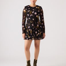 Steve Madden Bliss Dress-Black Floral