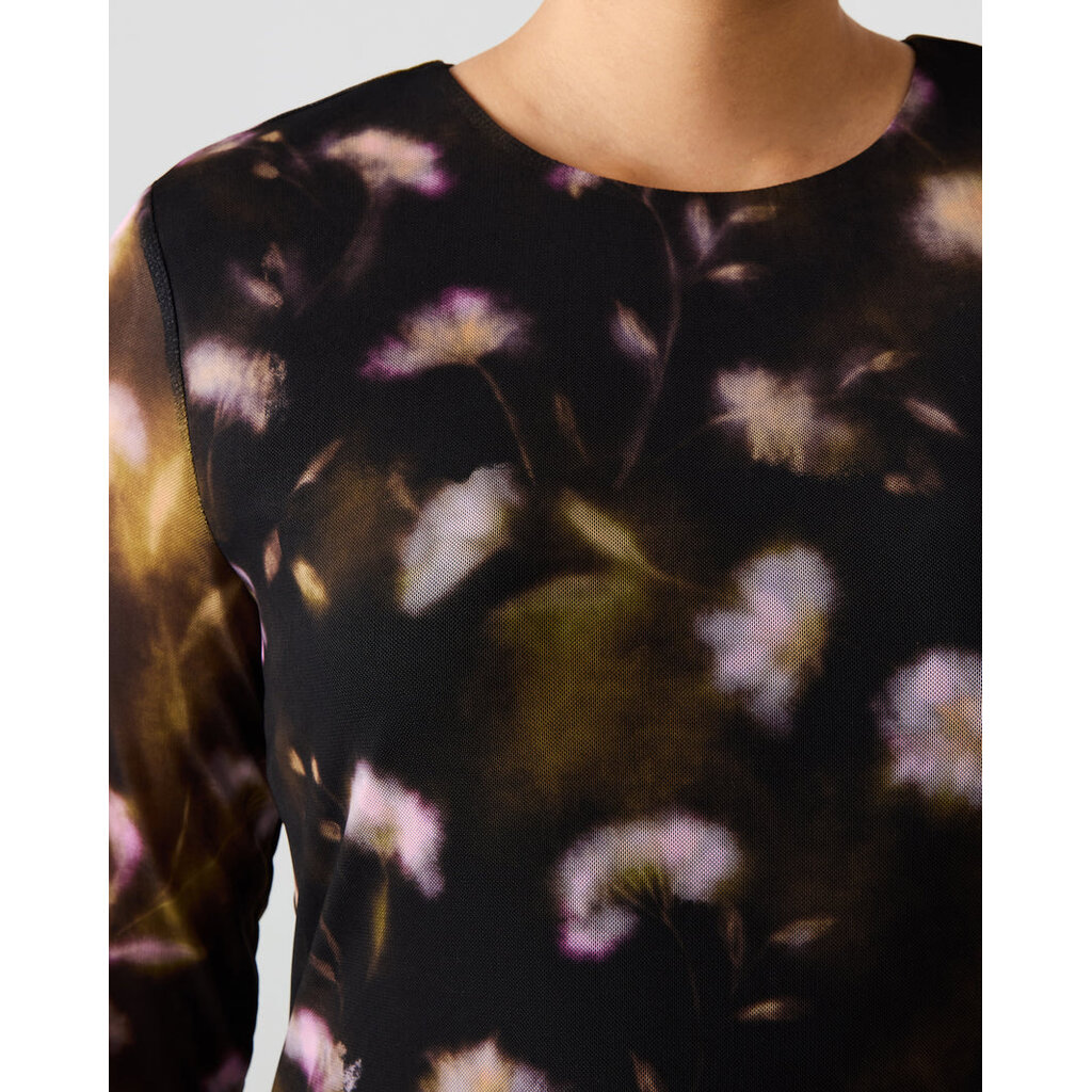 Steve Madden Bliss Dress-Black Floral