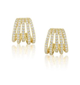 Sahira Avery CZ Huggies