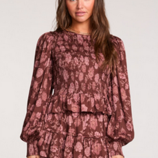 Saltwater Luxe Brielle Top-Aubergine