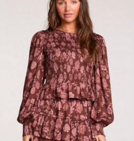 Saltwater Luxe Brielle Top-Aubergine